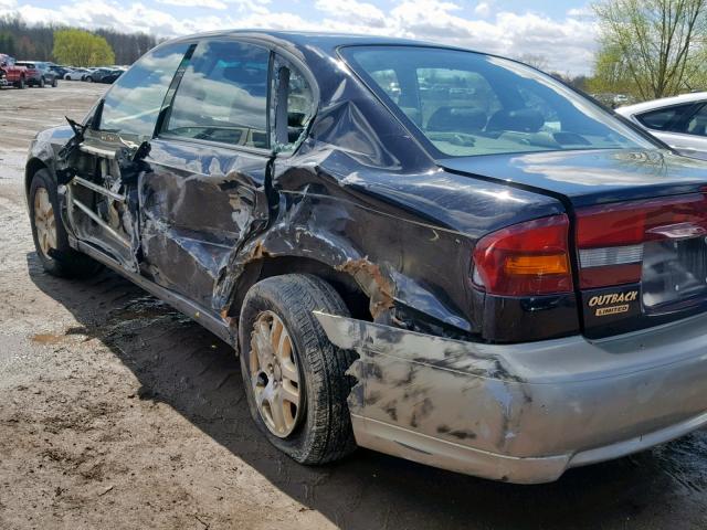 4S3BE686637202438 - 2003 SUBARU LEGACY OUT BLUE photo 9