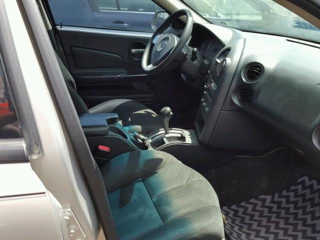 2G2WP552961127635 - 2006 PONTIAC GRAND PRIX ვერცხლისფერი ფოტო 5