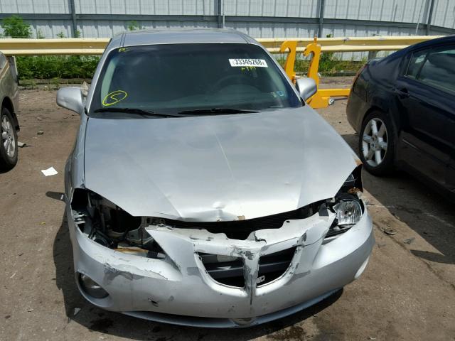 2G2WP552961127635 - 2006 PONTIAC GRAND PRIX ვერცხლისფერი ფოტო 9