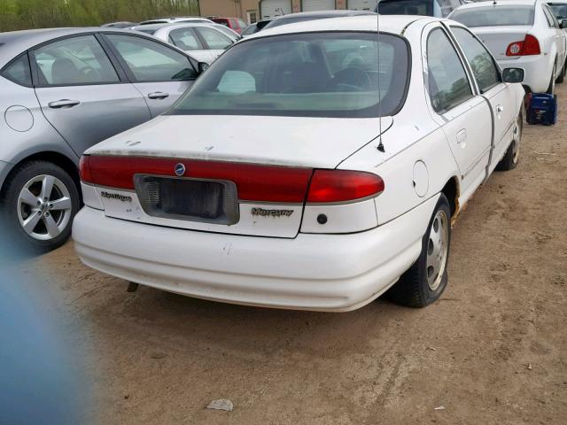 1MEFM6539WK659145 - 1998 MERCURY MYSTIQUE B WHITE photo 4