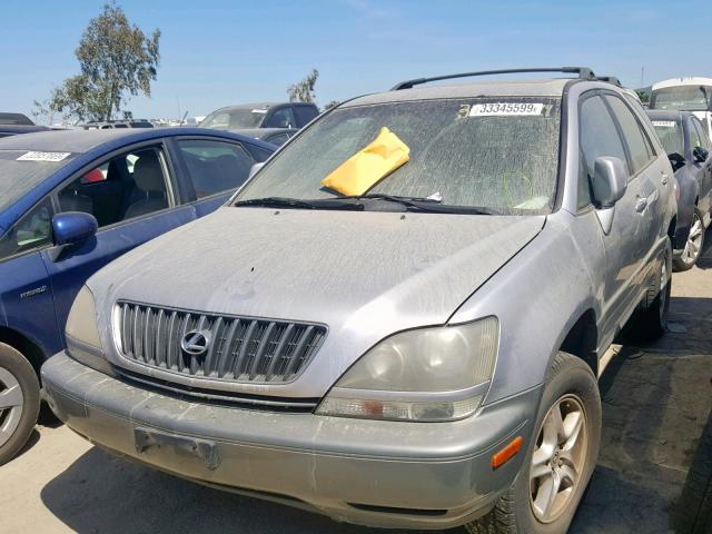 JT6HF10U3Y0131503 - 2000 LEXUS RX 300 GRAY photo 3