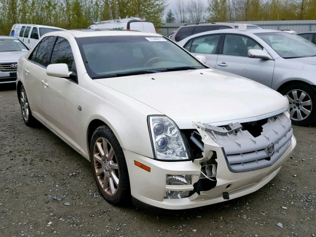 1G6DC67A850190456 - 2005 CADILLAC STS WHITE photo 1