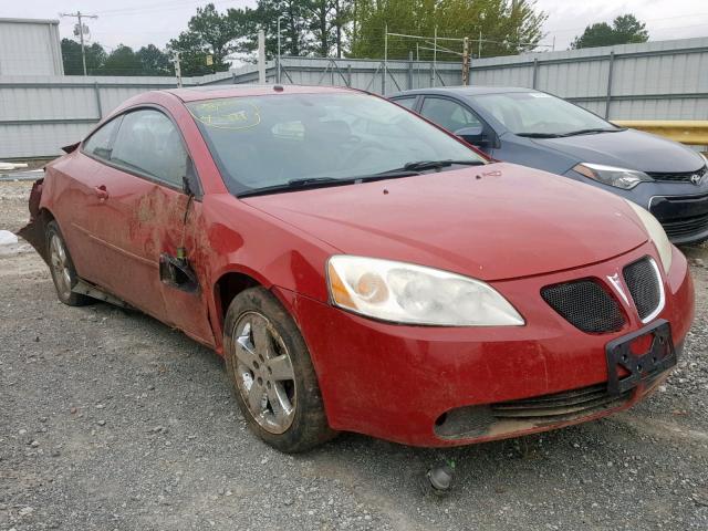 1G2ZH158064127860 - 2006 PONTIAC G6 GT RED photo 1