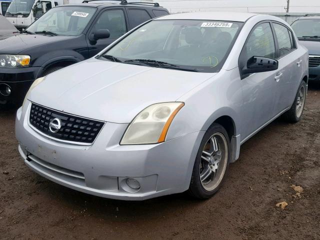 3N1AB61E59L668391 - 2009 NISSAN SENTRA 2.0 SILVER photo 2