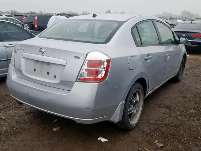 3N1AB61E59L668391 - 2009 NISSAN SENTRA 2.0 SILVER photo 4