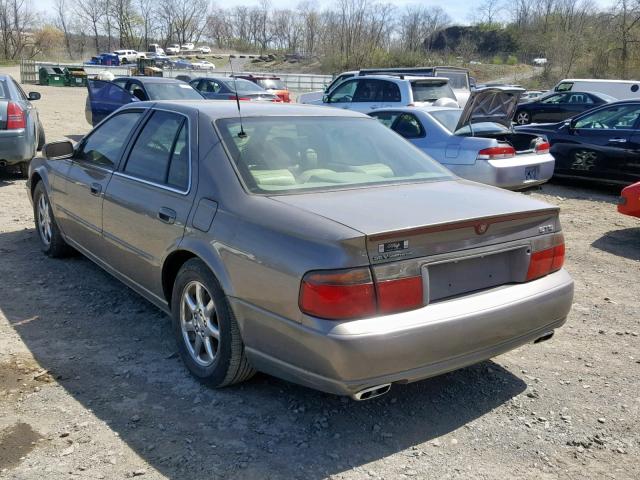 1G6KY5499XU906984 - 1999 CADILLAC SEVILLE ST GRAY photo 3