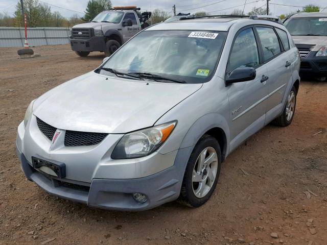 5Y2SN64LX3Z412055 - 2003 PONTIAC VIBE GT SILVER photo 2