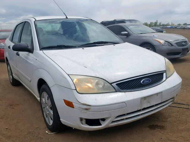 1FAFP34N07W189923 - 2007 FORD FOCUS ZX4 WHITE photo 1