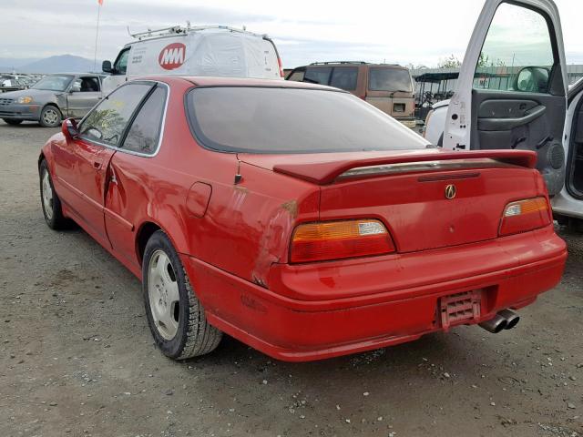 JH4KA8274RC003301 - 1994 ACURA LEGEND LS Ақ фото 3