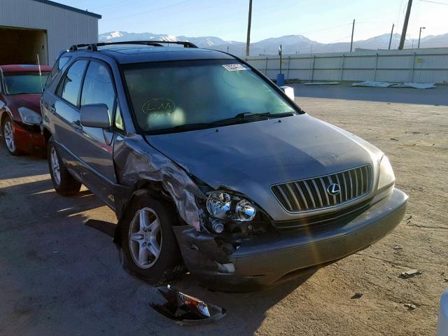 JT6HF10U8Y0145185 - 2000 LEXUS RX 300 SILVER photo 1