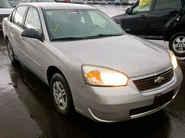 1G1ZS57F87F267962 - 2007 CHEVROLET MALIBU LS SILVER photo 1