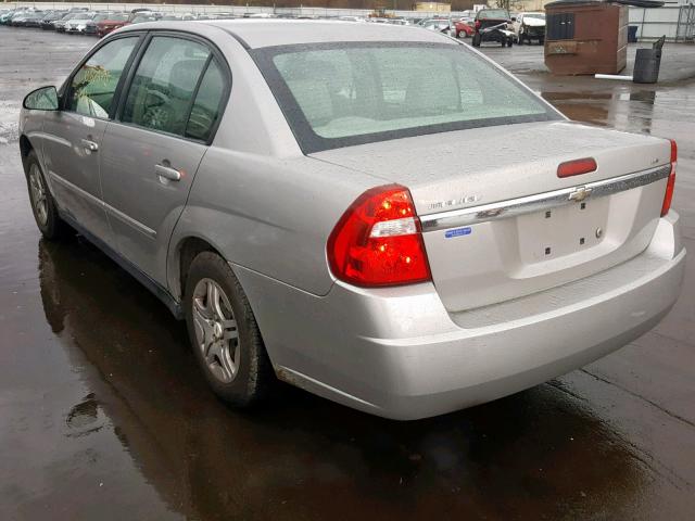 1G1ZS57F87F267962 - 2007 CHEVROLET MALIBU LS SILVER photo 3