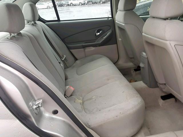1G1ZS57F87F267962 - 2007 CHEVROLET MALIBU LS SILVER photo 6