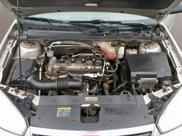 1G1ZS57F87F267962 - 2007 CHEVROLET MALIBU LS SILVER photo 7