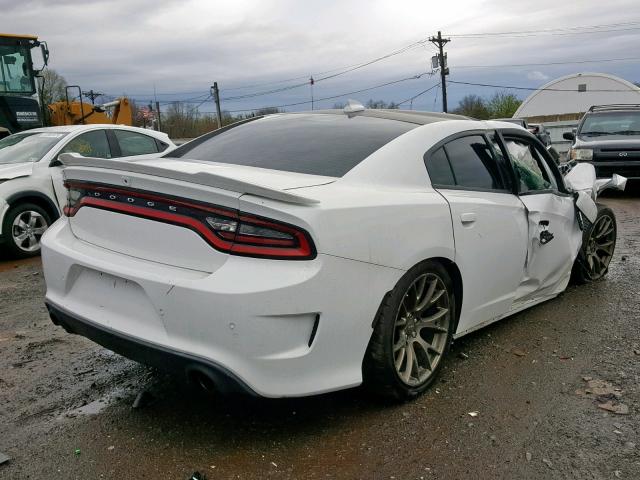 2C3CDXL9XGH138658 - 2016 DODGE CHARGER SR WHITE photo 4