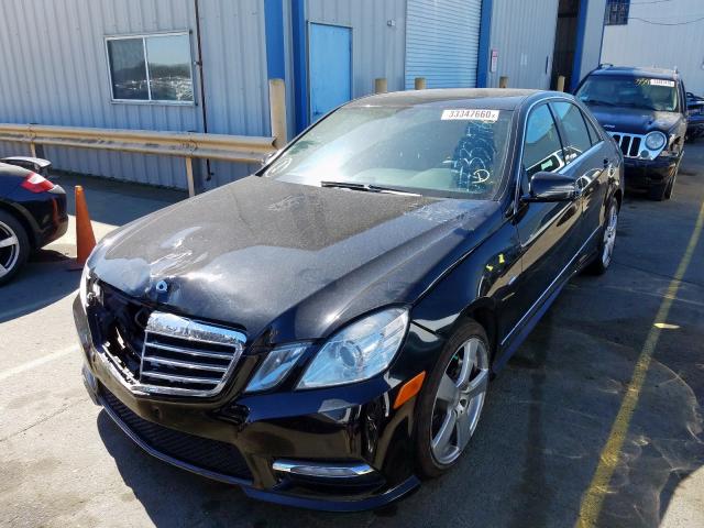 WDDHF5KBXCA596784 - 2012 MERCEDES-BENZ E 350  photo 2