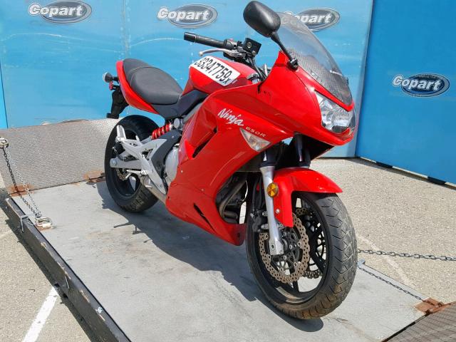 JKAEXEA117A029415 - 2007 KAWASAKI EX650 A Qırmızı foto 1