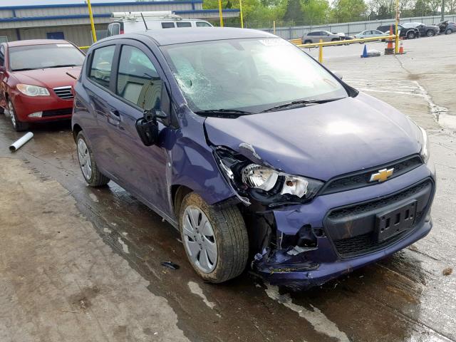 KL8CB6SA1GC635990 - 2016 CHEVROLET SPARK LS PURPLE photo 1