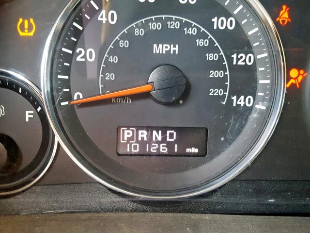 1J8HG48K58C212889 - 2008 JEEP COMMANDER BLACK photo 8