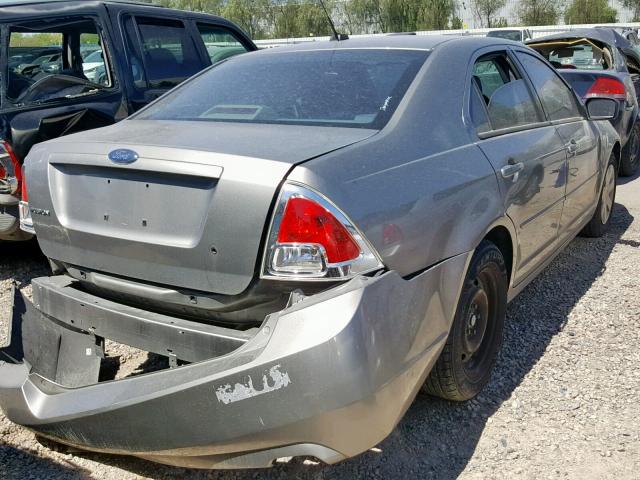 3FAHP06Z08R262932 - 2008 FORD FUSION S SILVER photo 4