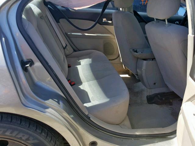 3FAHP06Z08R262932 - 2008 FORD FUSION S SILVER photo 6