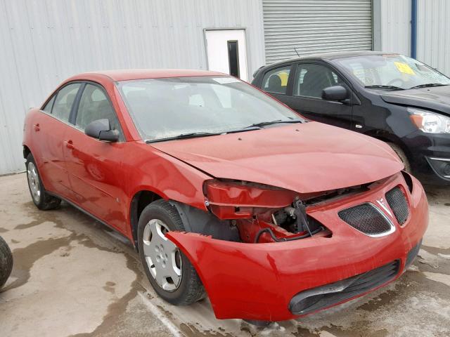 1G2ZF55BX64270243 - 2006 PONTIAC G6 SE RED photo 1