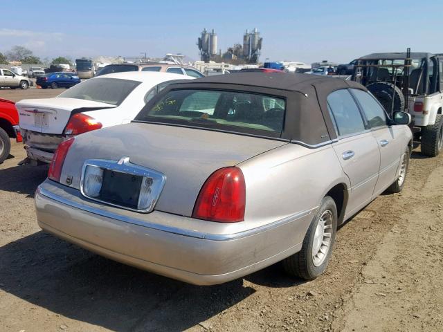 1LNHM81W42Y651060 - 2002 LINCOLN TOWN CAR E TAN photo 4