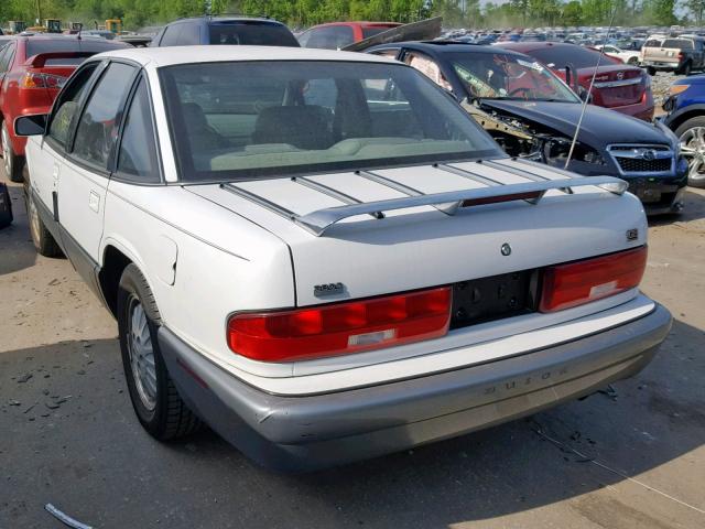 2G4WF52K2T1441315 - 1996 BUICK REGAL GRAN WHITE photo 3