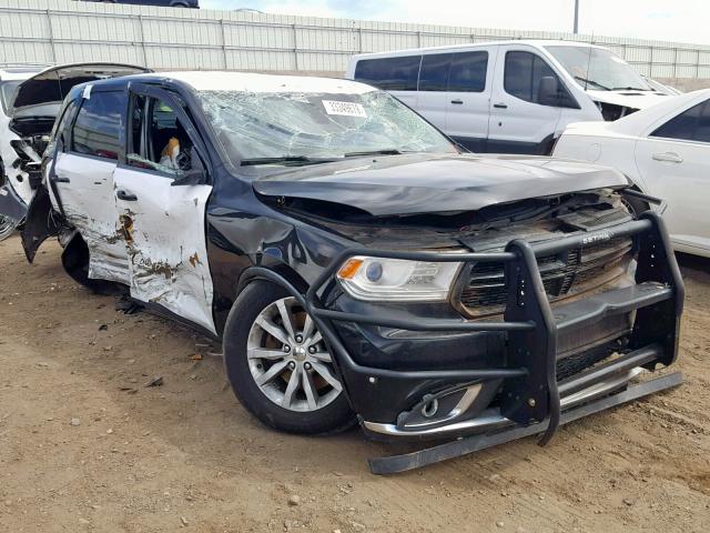 1C4SDJFTXEC598463 - 2014 DODGE DURANGO SS TWO TONE photo 1