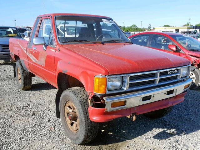 JT4RN67D4H5075626 - 1987 TOYOTA PICKUP XTR RED photo 1