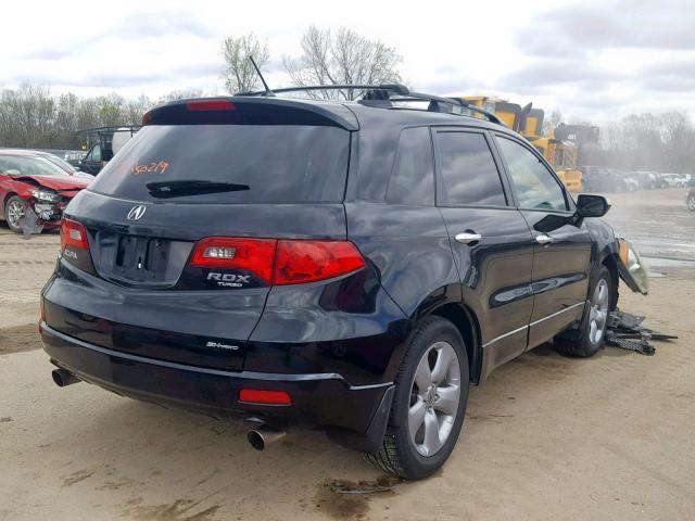 5J8TB18539A000693 - 2009 ACURA RDX TECHNO BLACK photo 4