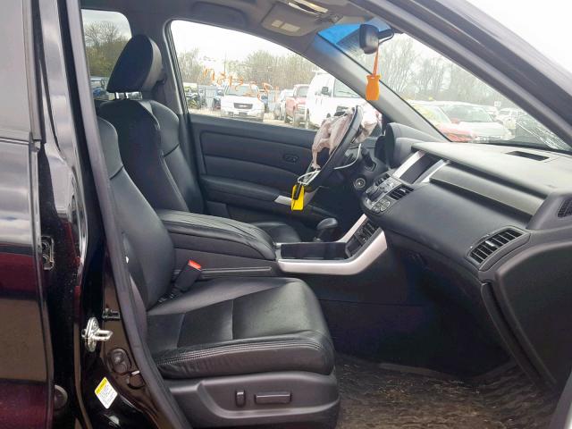 5J8TB18539A000693 - 2009 ACURA RDX TECHNO BLACK photo 5