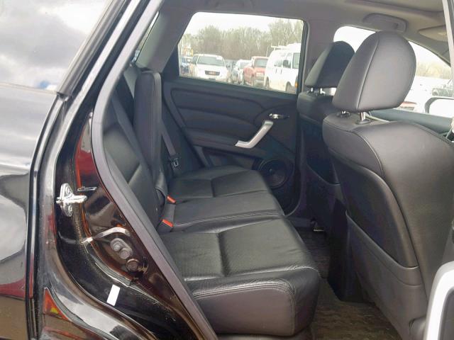 5J8TB18539A000693 - 2009 ACURA RDX TECHNO BLACK photo 6