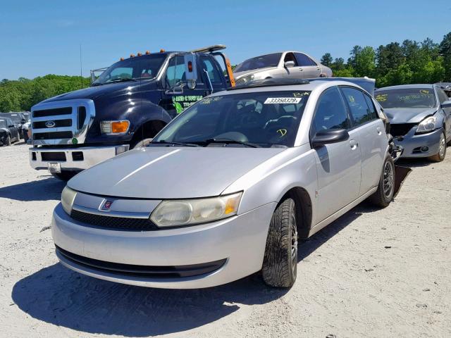 1G8AJ52F93Z134922 - 2003 SATURN ION LEVEL SILVER photo 2