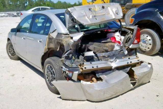 1G8AJ52F93Z134922 - 2003 SATURN ION LEVEL SILVER photo 3