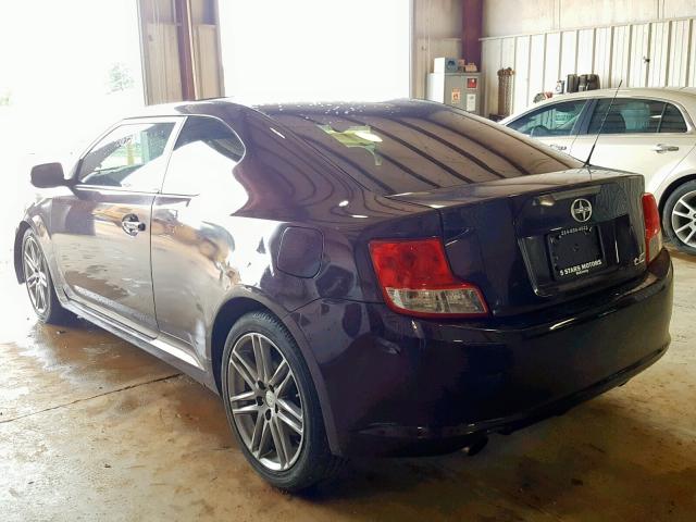 JTKJF5C79C3036208 - 2012 TOYOTA SCION TC PURPLE photo 3