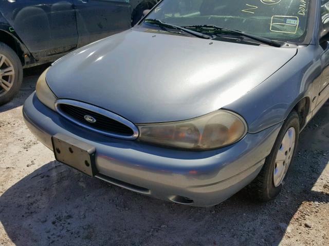 1FAFP6634YK148703 - 2000 FORD CONTOUR SE TEAL photo 10