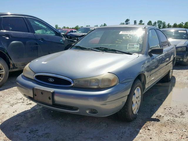 1FAFP6634YK148703 - 2000 FORD CONTOUR SE TEAL photo 2