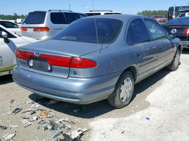 1FAFP6634YK148703 - 2000 FORD CONTOUR SE TEAL photo 4