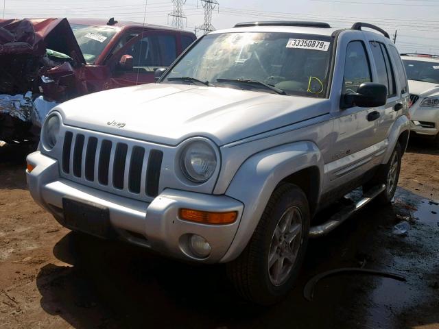 1J4GL58K23W699345 - 2003 JEEP LIBERTY LI SILVER photo 2