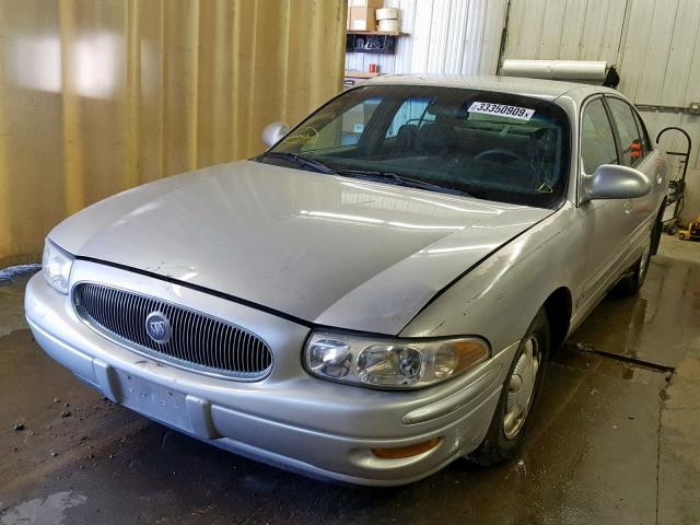 1G4HP54K6Y4115984 - 2000 BUICK LESABRE CU SILVER photo 2