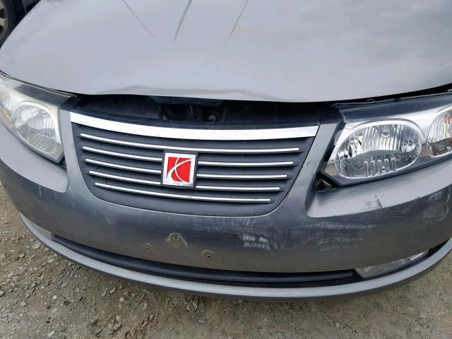 1G8AL55F06Z124547 - 2006 SATURN ION LEVEL GRAY photo 9