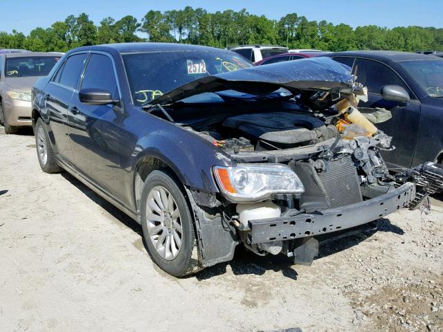 2C3CCAAG2DH612051 - 2013 CHRYSLER 300 GRAY photo 1