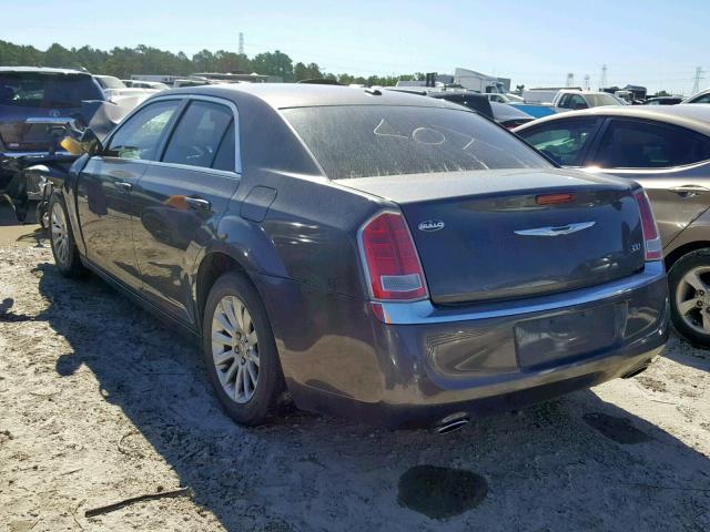 2C3CCAAG2DH612051 - 2013 CHRYSLER 300 GRAY photo 3