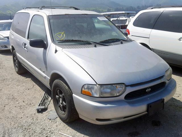 4N2XN11T8XD839215 - 1999 NISSAN QUEST SE SILVER photo 1