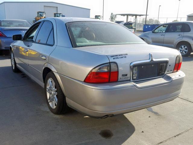 1LNHM87A73Y691713 - 2003 LINCOLN LS SILVER photo 3