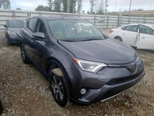 2T3WFREV7JW447102 - 2018 TOYOTA RAV4 ADVEN GRAY photo 1