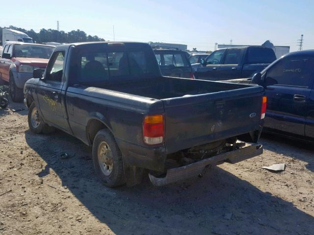 1FTYR10C6WUC99262 - 1998 FORD RANGER BLACK photo 3