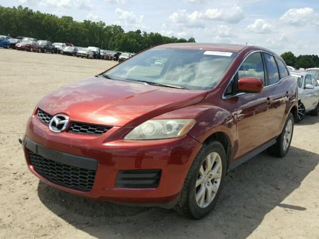 JM3ER293670141936 - 2007 MAZDA CX-7 MAROON photo 2