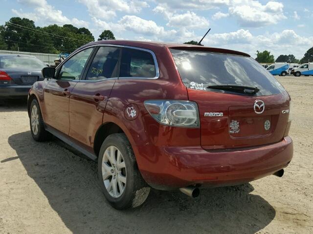 JM3ER293670141936 - 2007 MAZDA CX-7 MAROON photo 3